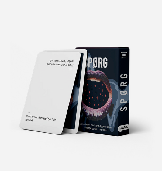 SPØRG - Samtalekort